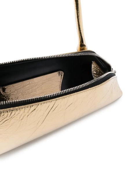 The Attico Sunrise shoulder bag - Gold