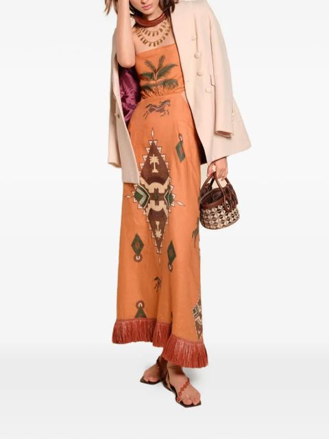 Johanna Ortiz Harmony dress - Orange - zdjęcie produktu nr 2