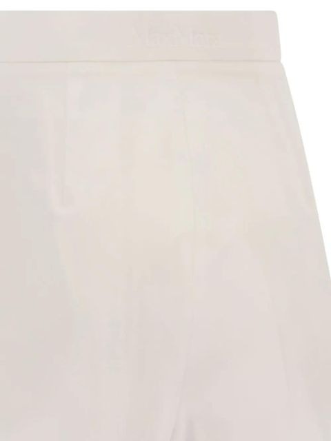 Max Mara high-waisted pleated shorts - Neutrals