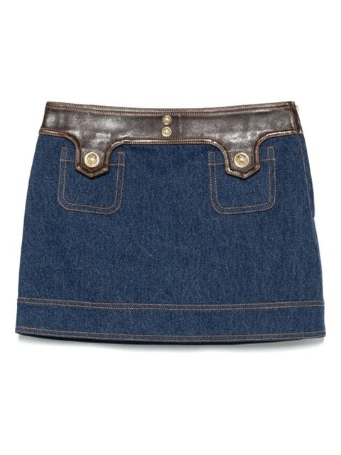 SANDRO denim mini skirt - Blue - zdjęcie produktu nr 1