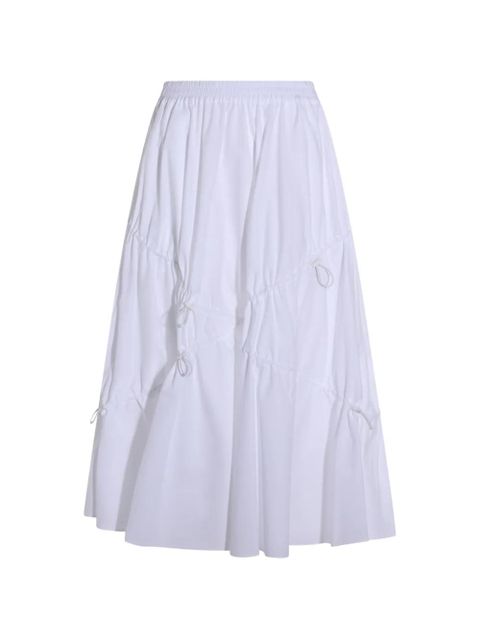 Moschino poplin midi skirt - White - zdjęcie produktu nr 1