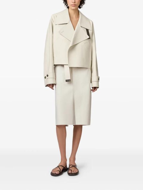 Tod's belted midi skirt - White - zdjęcie produktu nr 2