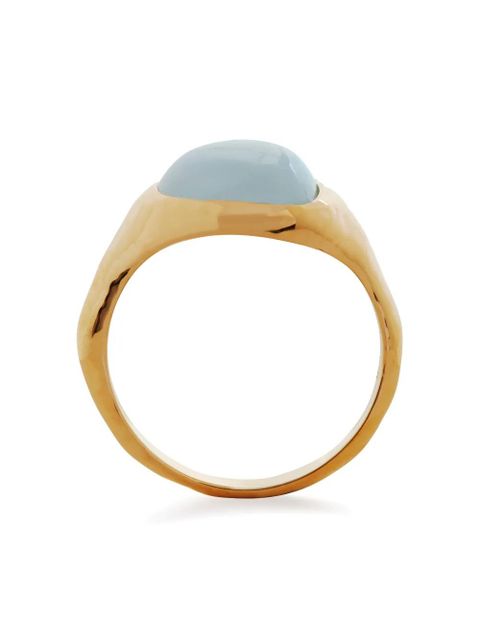 Monica Vinader Rio gemstone ring - Gold