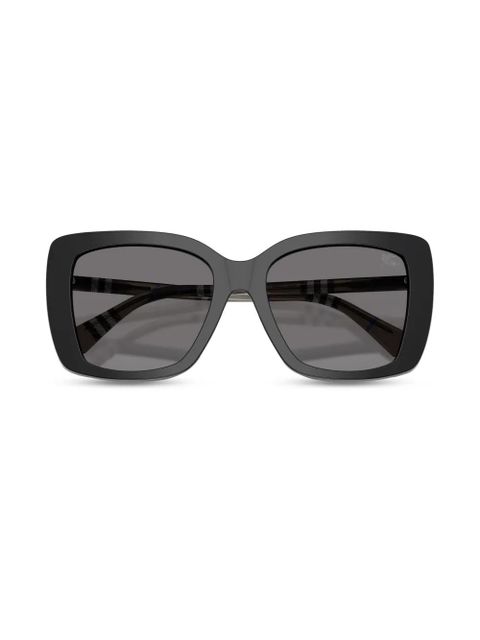 Burberry Eyewear Vintage Check sunglasses - Black