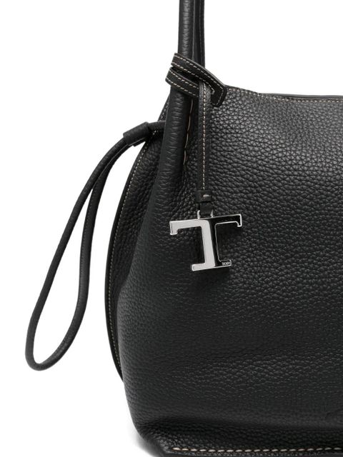 Tod's Buz leather tote bag - Black