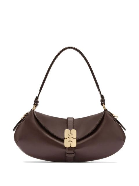 GANNI B-Kat shoulder bag - Brown - zdjęcie produktu nr 1