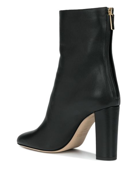 Paris Texas zip-up calf-length boots - Black