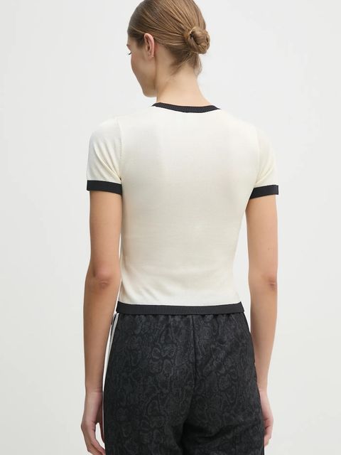 adidas Originals t-shirt KNITTED 3S TEE