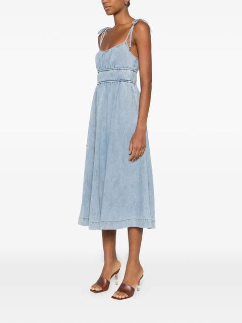 ZIMMERMANN sleeveless midi dress - Blue - zdjęcie produktu nr 2