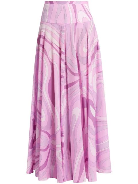 PUCCI Marmo-print maxi skirt - Pink - zdjęcie produktu nr 1