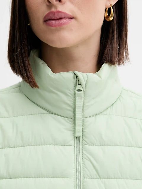 United Colors of Benetton bezrękawnik damski kolor zielony przejściowy 2TWDDJ00V