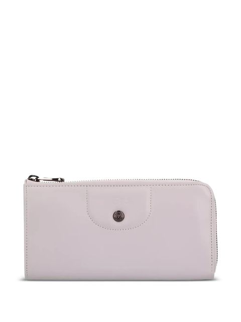 Longchamp zip-around leather wallet - Neutrals - zdjęcie produktu nr 1