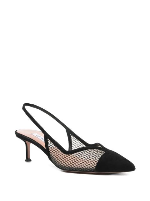 Aquazzura Gia slingback pumps - Black - zdjęcie produktu nr 2