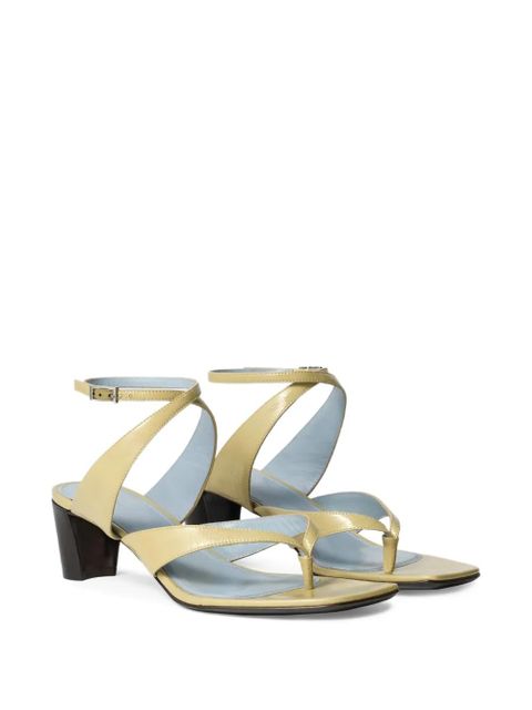 LEMAIRE thong heeled sandals - Yellow - zdjęcie produktu nr 2