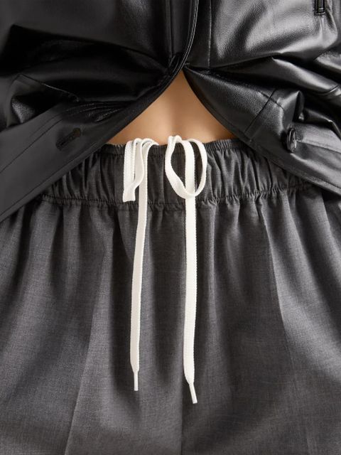 Prada light wool bermudas - Grey