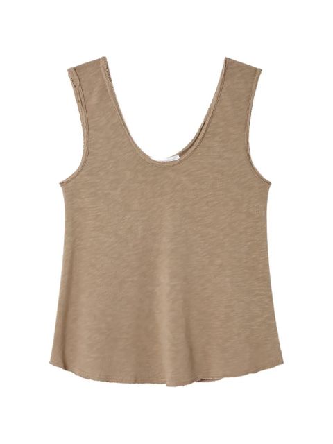 American Vintage Sonoma trapeze U-neck tank top - Neutrals - zdjęcie produktu nr 1