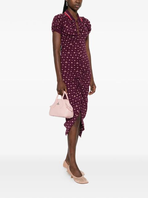 Vivienne Westwood small Yasmine Orb tote bag - Pink - zdjęcie produktu nr 2