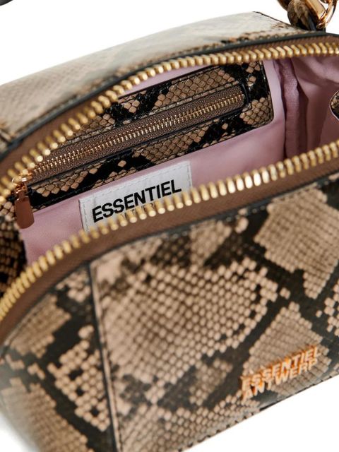 Essentiel Antwerp Irona snakeskin shoulder bag - Green