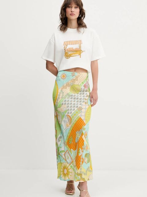 Never Fully Dressed t-shirt Cart damski kolor biały NFDTO1813 - zdjęcie produktu nr 2