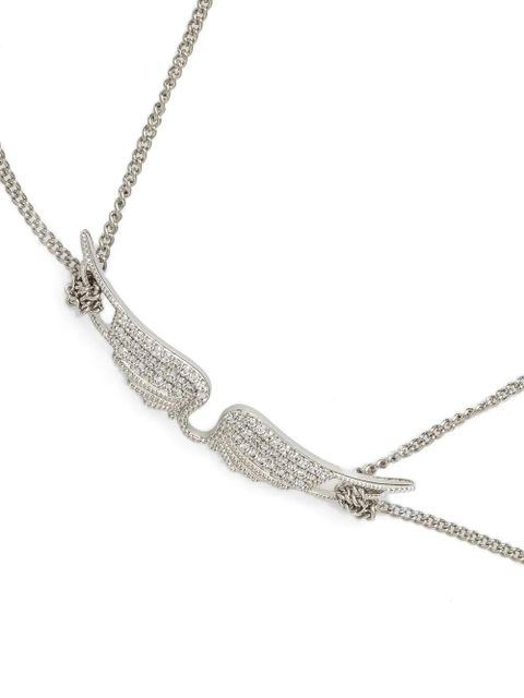 Zadig&Voltaire crystal-wing necklace - Silver - zdjęcie produktu nr 2