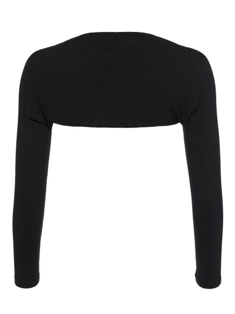 ERES Pietra long-sleeve shrug - Black