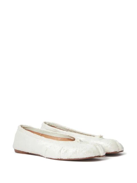 Maison Margiela Tabi ballet flats - White