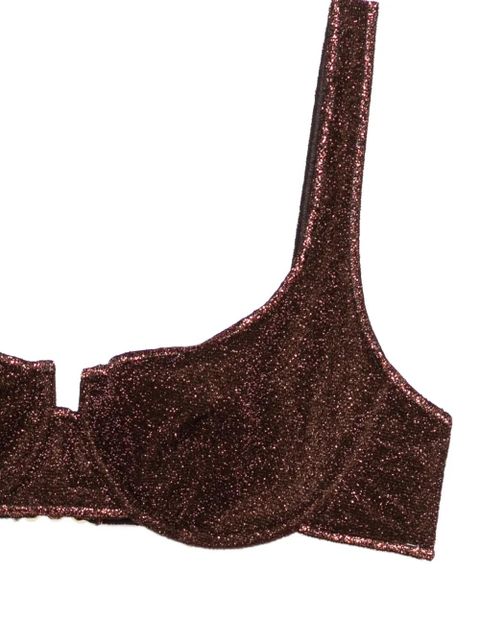 Oséree glitter bikini - Brown