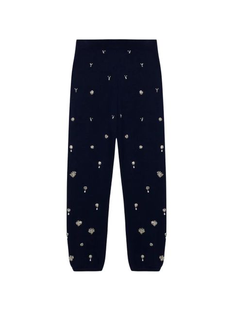 Simkhai Kandace crystal-embellished trousers - Blue - zdjęcie produktu nr 1