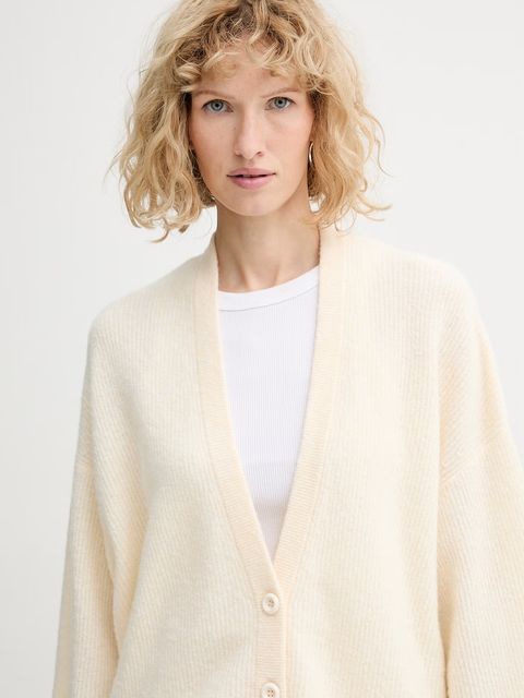 American Vintage kardigan z dodatkiem wełny