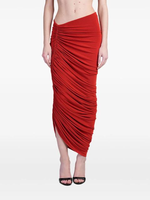 Magda Butrym asymmetric skirt - Red - zdjęcie produktu nr 1