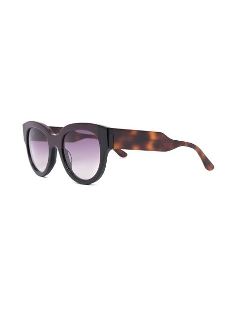 Marni Eyewear wayfarer-frame tortoiseshell sunglasses - Brown