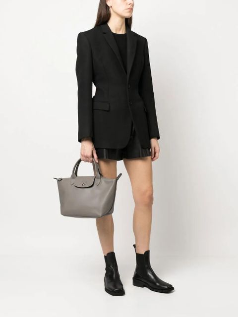 Longchamp Le Pliage logo-strap bag - Grey - zdjęcie produktu nr 2