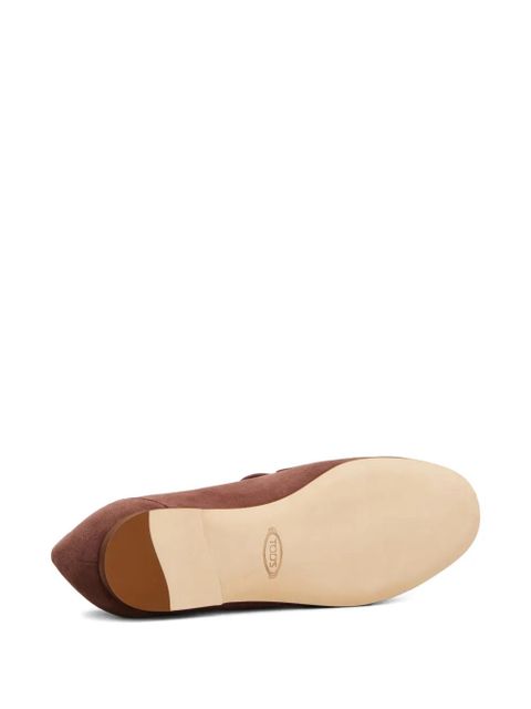 Tod's T Timeless strap loafers - Brown