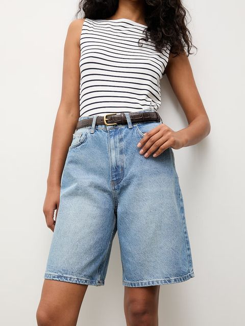 Answear.LAB bermudy damskie jeansowe - zdjęcie produktu nr 2