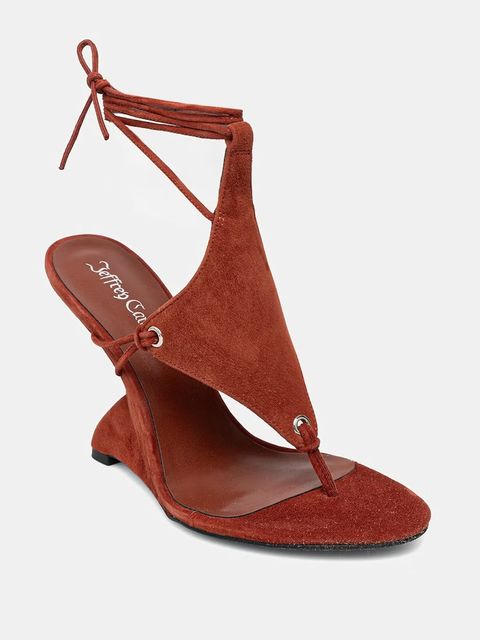 Jeffrey Campbell sandały zamszowe PACHOULI