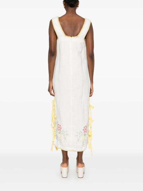 ALEMAIS Olivia maxi dress - Neutrals