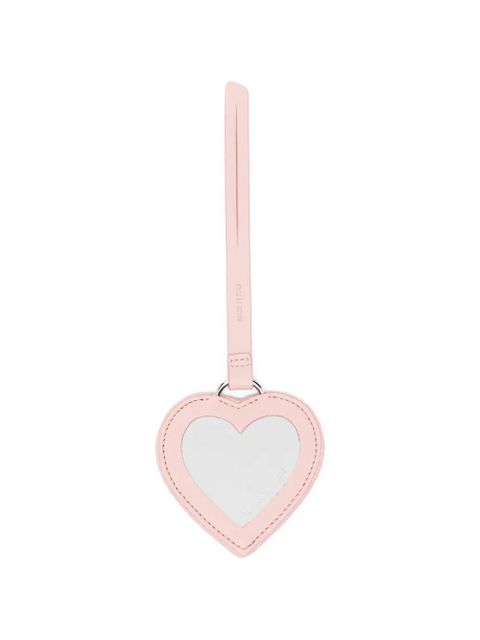 Vivienne Westwood hear-mirror bag charm - Pink