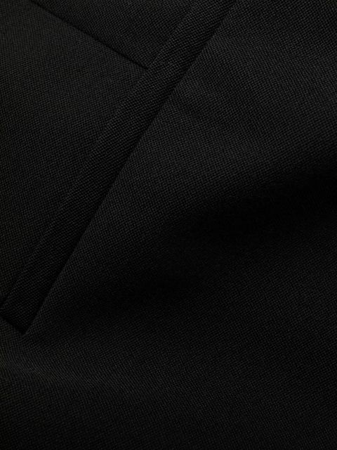 Balmain tapered wool trousers - Black