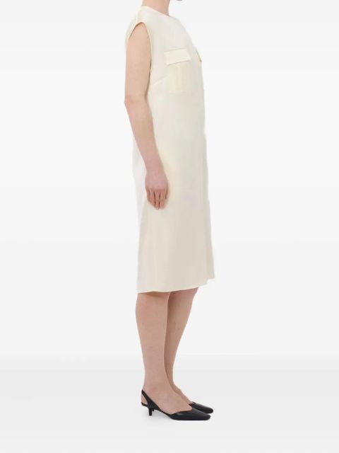 LouLou de Saison Seena midi dress - Neutrals