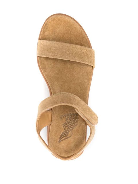 Ancient Greek Sandals Salamina suede sandals - Neutrals