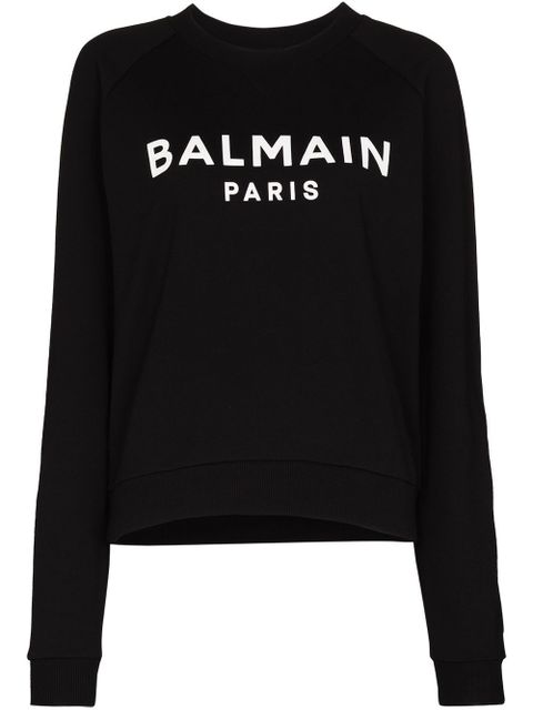 Balmain logo sweatshirt - Black - zdjęcie produktu nr 1
