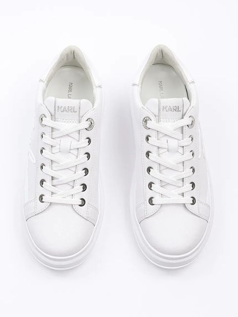 Karl Lagerfeld sneakersy skórzane KAPRI