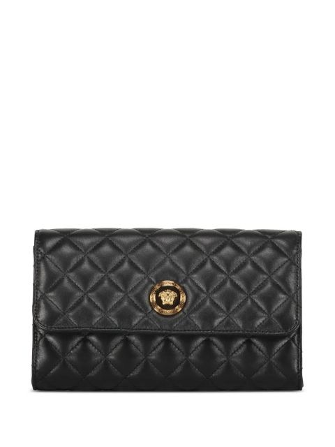 Versace quilted clutch bag - Black