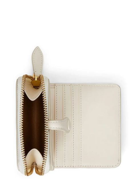 Polo Ralph Lauren portfel skórzany damski kolor beżowy 427980480