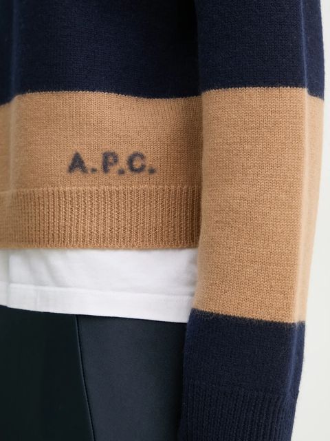 A.P.C. sweter wełniany pull penny