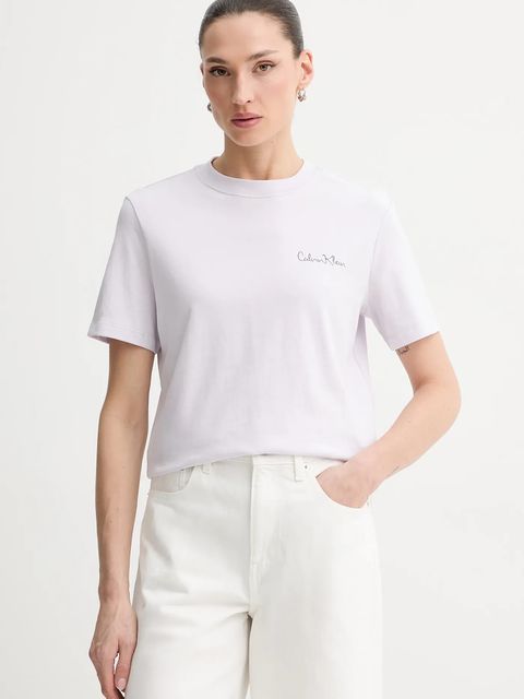 Calvin Klein Jeans t-shirt bawełniany - zdjęcie produktu nr 1