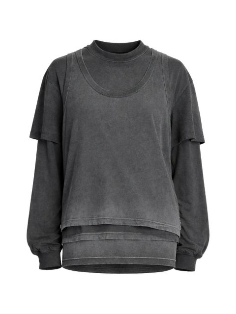 Alexander Wang long-sleeves T-shirt - Grey - zdjęcie produktu nr 1