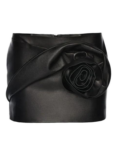 Magda Butrym floral wrap skirt - Black - zdjęcie produktu nr 1
