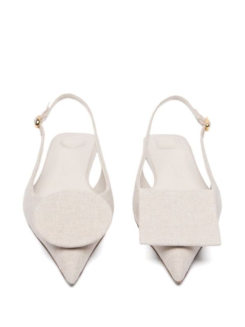 Jacquemus Les Slingbacks Duelo pumps - Neutrals