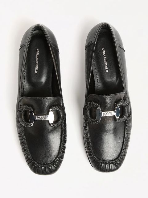 Karl Lagerfeld mokasyny skórzane ELEIA